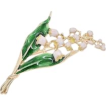 ★美品★APROSIO & CO. ビーズ スズラン ブローチ ☆美品☆APROSIO & CO. ビーズ スズラン ブローチ horieeeさんの